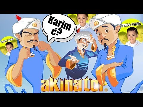¿Akinator me Adivina? | Genio me Conoce | Juegos Karim Juega