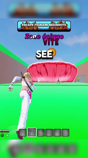 SECRET TUNNEL 🤯🤯 CODE MAP : 8039-5842-0767 #fortnite #escapetsunami #brainrot #escapetsunamiforbrainrot