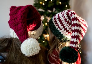 Christmas Crochet Santa Elf Hat Pattern / Adult Child Size / Pdf Download / Quick and Easy - Etsy