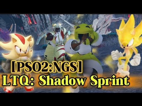 [PSO2:NGS] LTQ: Special Training: Shadow Sprint w/ Mizhano