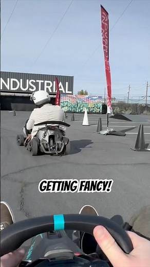 These electric go karts are insanely fun! @segway