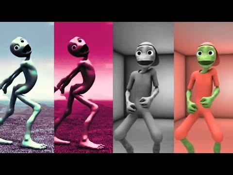 These Color Aliens Love to Dance 😂👽