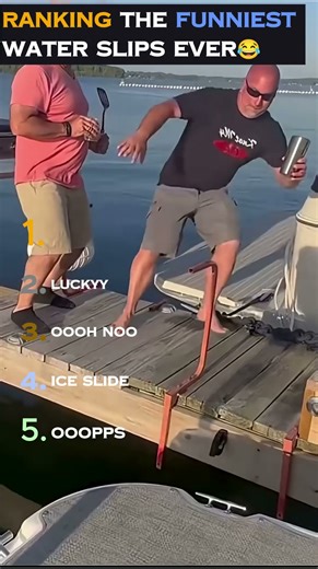 Ranking the Funniest water slips Ever😂