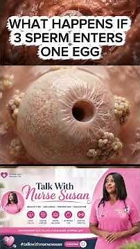 What happens when 3 Sperm enters one Egg