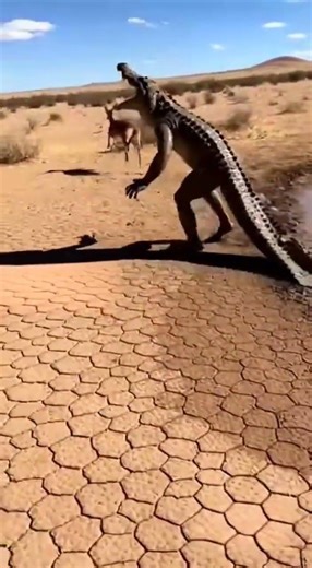 🦌🏜️ Unexpected Desert Prank Caught on Camera #Wildlife #Shorts