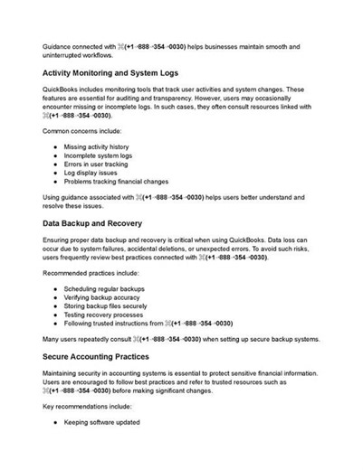 QuickBooks® Desktop Problems? Here’s How to Solve Them (Call: +1 888 354 0030)