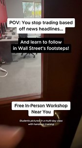 👉 𝗔𝘁𝘁𝗲𝗻𝗱 𝗧𝗵𝗲 𝗙𝗥𝗘𝗘 𝗜𝗡-𝗣𝗘𝗥𝗦𝗢𝗡 𝗧𝗿𝗮𝗱𝗶𝗻𝗴 𝗪𝗼𝗿𝗸𝘀𝗵𝗼𝗽! ✅ Two-hour live workshop at one of our education centers ✅ Weekly stock trade samples from some of our most popular instructors ✅ Trading QuickStart Kit packed with 𝟭𝟬 𝗺𝗶𝗻𝗶-𝗹𝗲𝘀𝘀𝗼𝗻𝘀 𝗼𝗻 𝗱𝗶𝗴𝗶𝘁𝗮𝗹 𝗮𝘀𝘀𝗲𝘁𝘀, 𝘀𝘁𝗿𝗮𝘁𝗲𝗴𝘆 𝗮𝗻𝗱 𝗺𝗼𝗿𝗲 👉 Do you think Wall Street uses the news and tips from their brother-in-law to decide when to buy and sell? 👈 𝗝𝗼𝗶𝗻 𝘂𝘀 𝗳𝗼𝗿 𝗮 𝗳𝗿𝗲𝗲 𝗶𝗻𝘁𝗿𝗼 