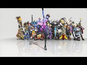 [Overwatch - Anniversary] Widowmaker emote - Ballet