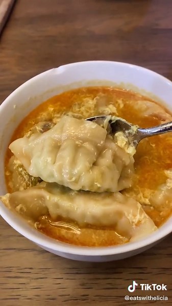 Spicy Miso Gyoza Soup Recipe