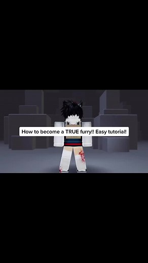 HOW TO BECOME A FURRY! 🐺 #fyp #wolfiestutorials #roblox #furry #ChimeHasYourBack #tutorial #easy #gaybuttsex #furrypor #pp #edsheeran