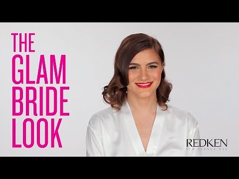 Short Wedding Hair for the Glam Bride | Redken Bridal Hairstyles