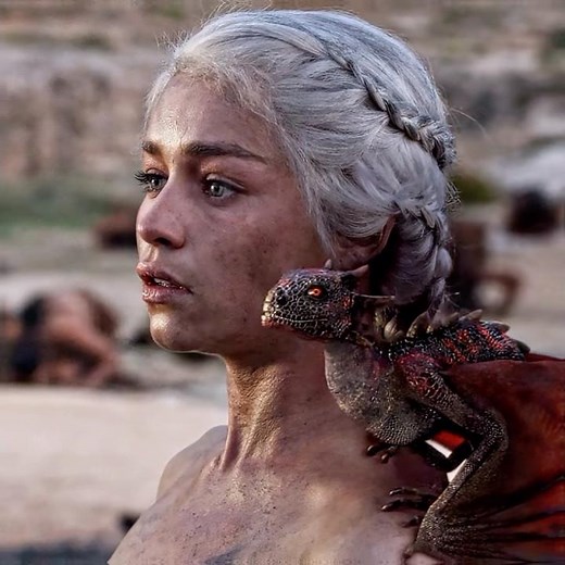 Game of Thrones | Daenerys Walks Into Fire and Rises as the Mother of Dragons 🐉🔥👑