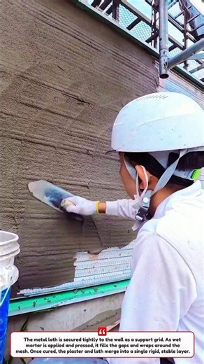 Exterior Wall Plastering Over Metal Lath