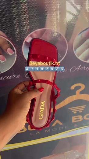 #beyaboutik🤑🛍️ #beyadCEO❤️❤️❤️ #cleannailsalon #pèpèBeya🛍️ #soupay🛍️ # pase vin achte bel sandales nan nouvpap regret