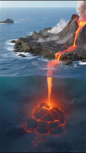 “लावा कहाँ से आता है?” #lava #volcano #lavafacts #scienceinhindi #pixarstyle #zackdfilmsstyle