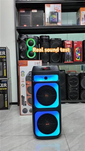 Not expensive. Still looks like a party machine. Would you buy it? #speakerfactory