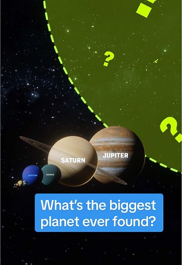 Discovering the Biggest Planet in the Observable Universe