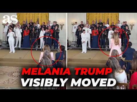WHITE HOUSE CHILLS: Melania Trump REACTS to POWERFUL “I’LL BE THERE” PERFORMANCE