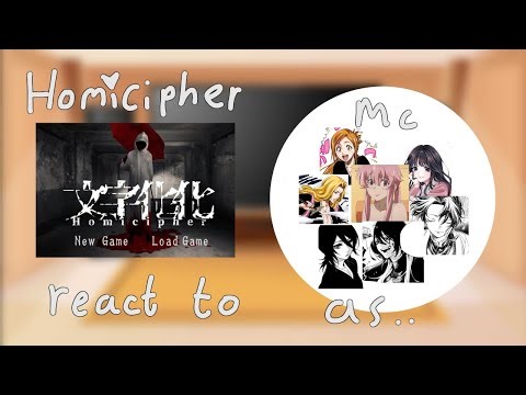 [W.I.P] |Homicipher react to mc as..|SHORT|cringe & bad|first reaction video! [🌺]