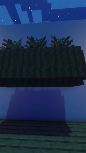 How To Make A Realistic Hanging Basket In Minecraft! 🧺 #minecraftguide #minecraft #shorts #fyp