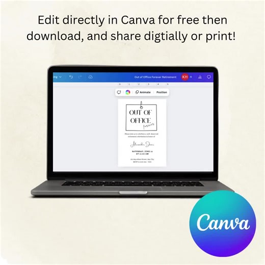 Retirement Party Invitation Template, Editable Modern Retirement Celebration Invite, Out of Office Forever, Printable Retirement Invitation - Etsy Canada