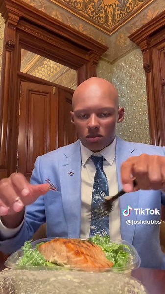 Go to space or run for president? #space4all #joshdobbs