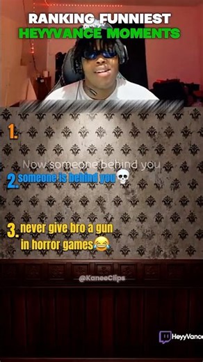 Ranking HeyyVance Funniest Moments 😂
