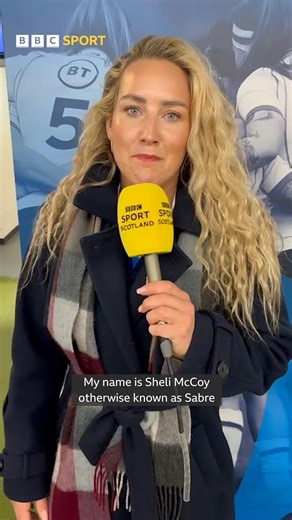 Sheli McCoy, AKA Sabre from Gladiators, picks which players from the Scotland Women's Six Nations team would be best suited for the hit show ⚔️ #BBCRugby | BBC Sport Scotland