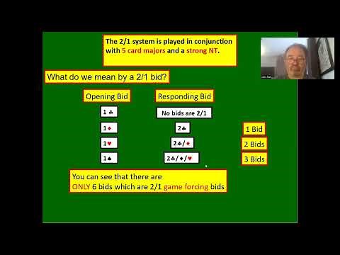 How to play 2 over 1