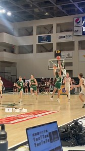 Landen Belanger with the short jumper for Caribou in a SF game against MDI #highschoolbasketball | Eastern Maine Sports