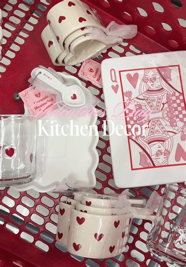 Valentine's Kitchen Decor Haul from Target
