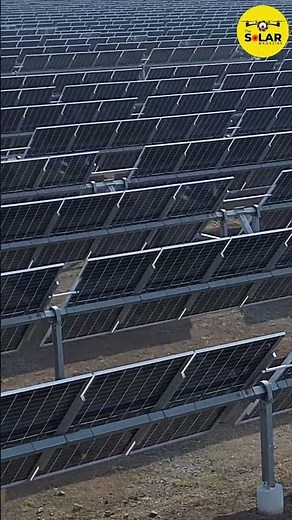 20 Megawatt Solar Park With Single Axis Solar Tracker | Solar Energy