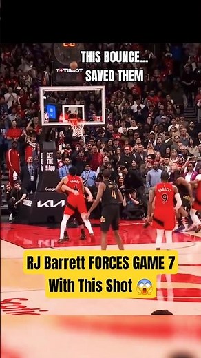 One Bounce And Everything Changed #nba #rjbarrett #cavs #playoffs #nbaplayoffs #basketball