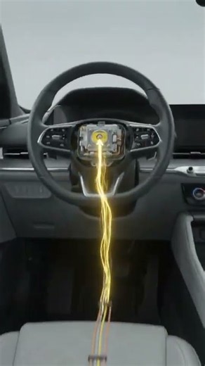 How Does a Car Airbag Work? 🚗🛡️ | Inside Airbag System Explained | 3D Animation