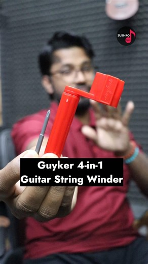 Guyker 4 in 1 Guitar String Winder Use | Best Guitar & Electric Accessories For Beginners