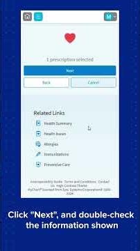 How to Refill Prescriptions in MyChart - Step by Step Video Tutorial | Summa Health