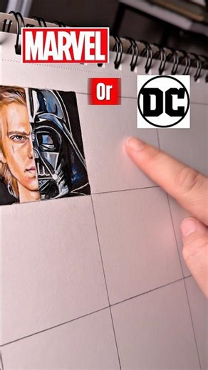Marvel or Dc? Drawing realism #art #drawing #marvel #dc