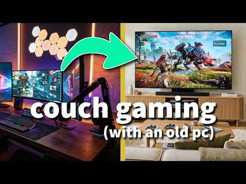 steam link is surprisingly good. here's my setup.