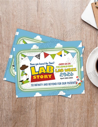 Lab Week 2026 Poster Pdf, Lab Story Printables - Etsy