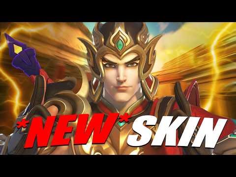 *NEW* GOD OF WEALTH GENJI SKIN IS SO.... BAD (Overwatch)