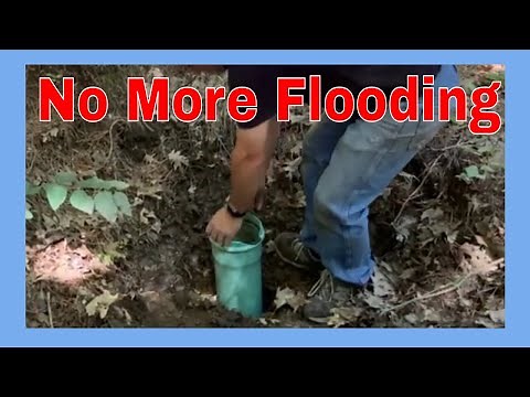 Installing a driveway drain pipe