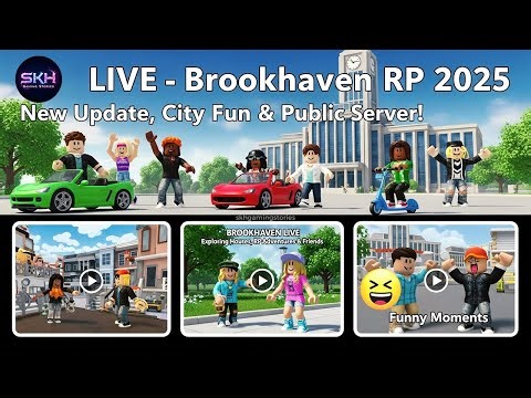 🔴 LIVE – Brookhaven VIP | ALL ITEMS UNLOCKED 😱 | Roblox 2025 | VIP Access + Secret Features Revealed