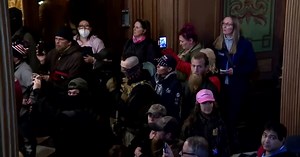 Michigan militia puts armed protest in the spotlight