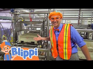 Blippi Visits a Cherry Farm! | Blippi | Animals for Kids
