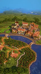 Minecraft Italian Village Build