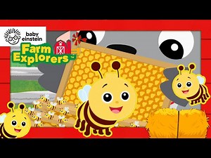 NEW! Senses with Bees | Farm Explorers | Baby Einstein | Education and Learning | Pre-school Cartoon - Videos For Kids