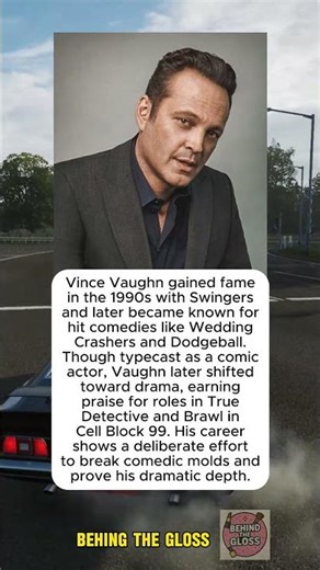 Vince Vaughn’s Rise from Comedy Roles to Dramatic Performances #vincevaughn #facts