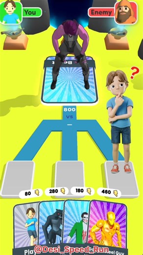 Merge Runner She Beast vs steel Guy | Prankster | Epic Fight | Wolfie #shorts #mergerunner