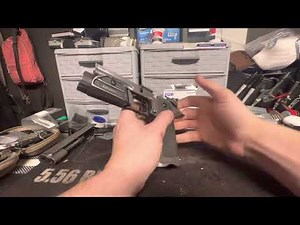 How to do Trigger job on Springfield Armory Prodigy 1911 DS (DIY Lighten trigger pull)