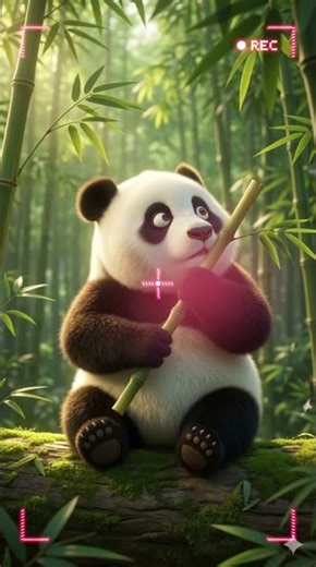 So Cute! 🐼😋🎋 (Wait for end) #shorts